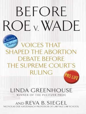 cover image of Before Roe v. Wade